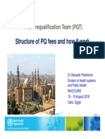 Structure PQ Fees and How T Work Cairo AUG2018