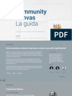 Community Canvas Guidebook - Italian PDF