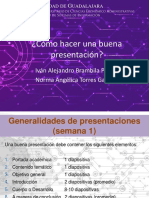 Cómo Hacer Una Buena Presentación