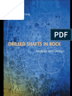 Drilled Shaft in Rock Analysis and Design - Part1