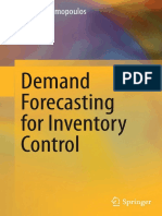 Demand Forecasting For Inventory Control PDF