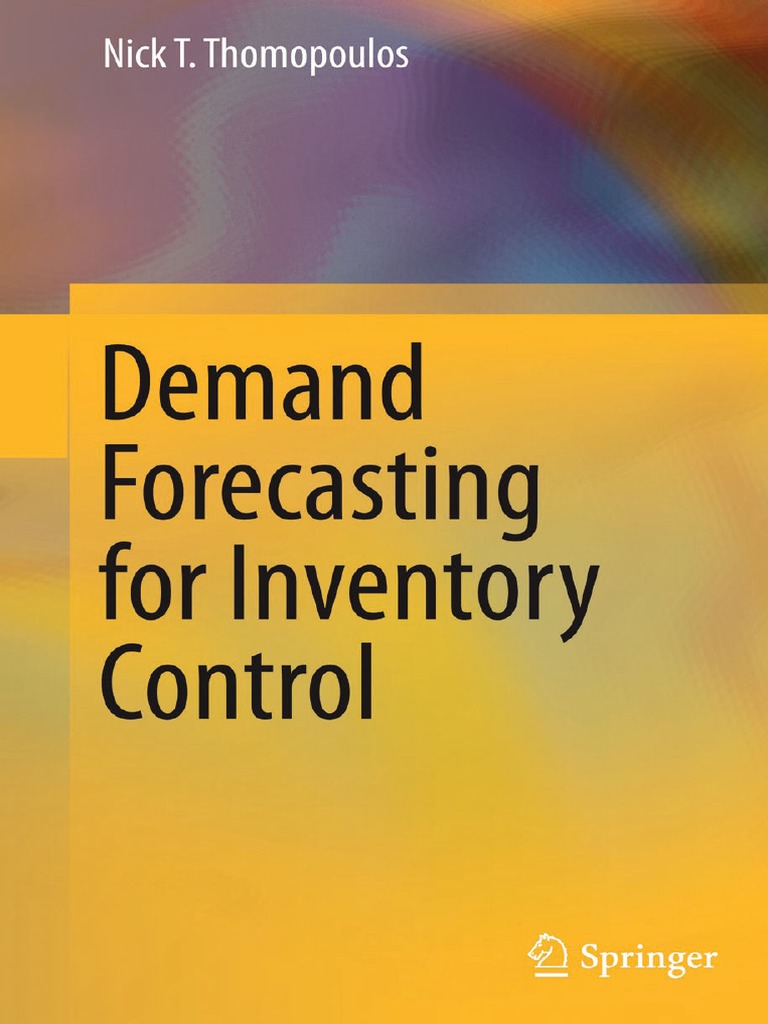 Demand Forecasting For Inventory Control PDF PDF Forecasting