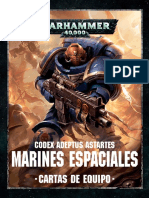 Codex Ultramarines Cartas de Equipo