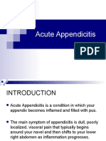 37278325 Acute Appendicitis