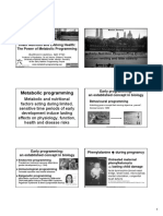 Early Metabolic Programming - 1 - InfantNutrition - B.Koletzko PDF
