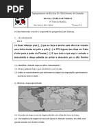 Teste. Descobrimentos