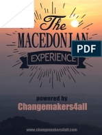 The Macedonian Experience Program PDF