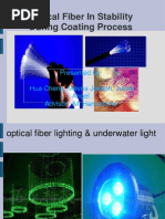 Optical Fiber in Stability During Coating Process