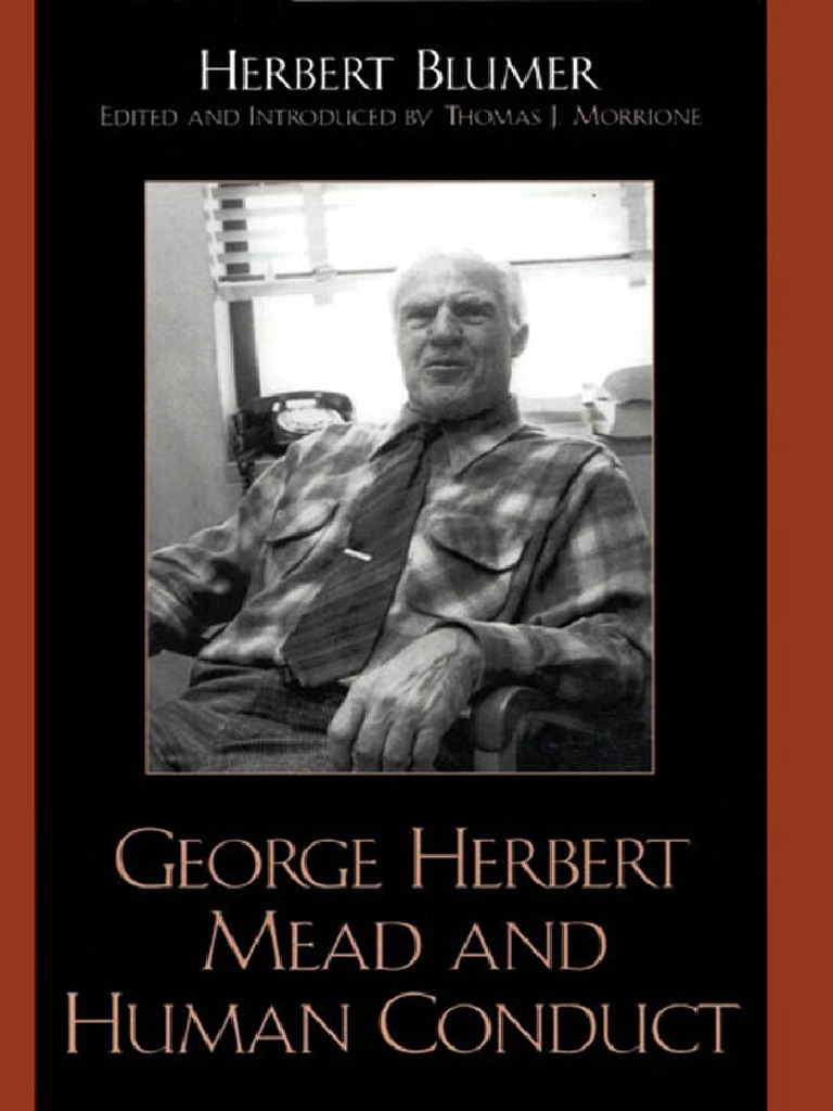 1-George Herbert Mead and Human Conduct | PDF | Pragmatism | Sociology