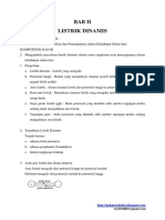Bab II (Listrik Dinamis) PDF