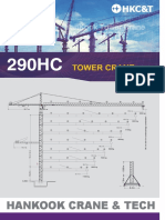 Tower Crane 290HC specification