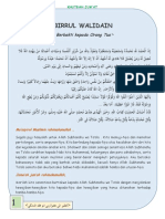 Khutbah Jum'at Birrul Walidain PDF