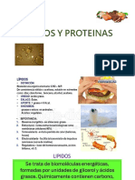 lipidos y proteinas