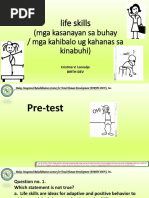 Mga Kasanayan Sa Buhay / Mga Kahibalo Ug Kahanas Sa Kinabuhi