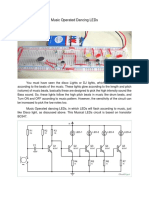 Music Operated Dancing LEDs