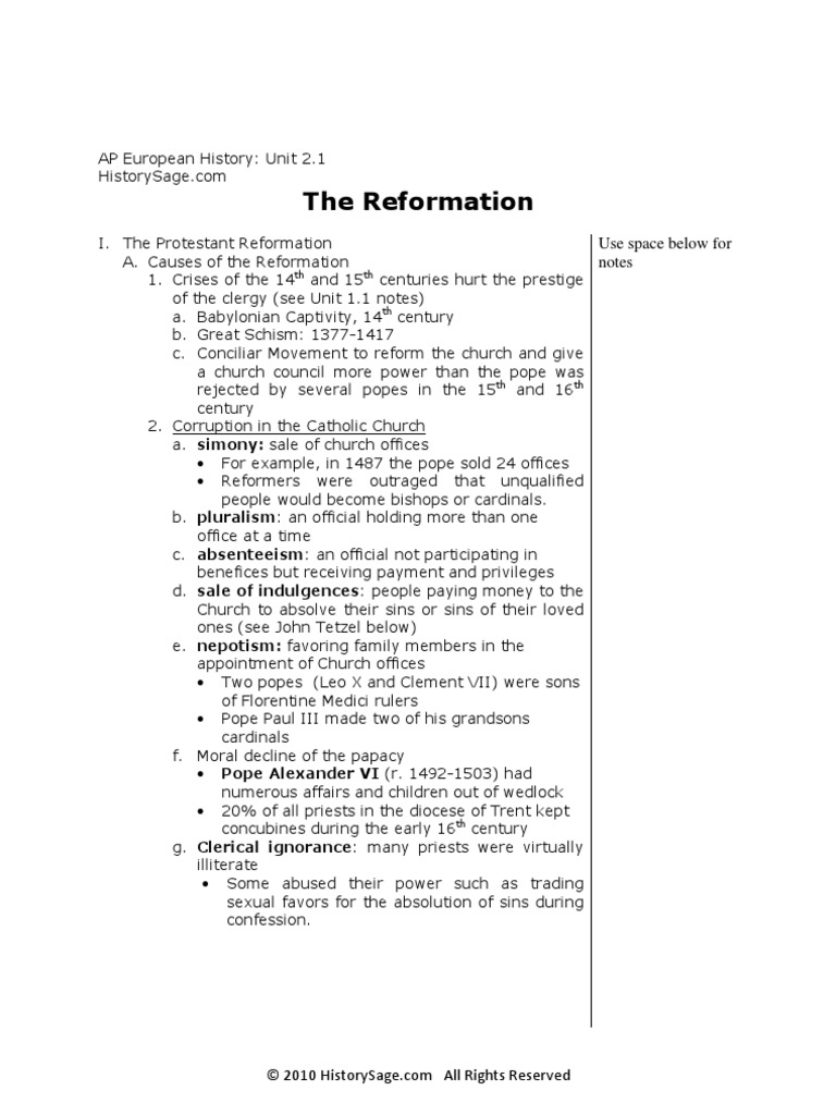 04 Reformation | PDF