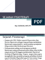 Sejarah Fisioterapi