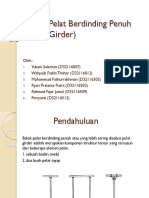 Balok Pelat Berdinding Penuh (Pelat Girder)