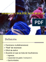 Pobreza y Politicas Publicas