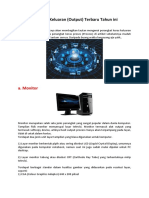 Monitor, Printer, Speaker dan LCD Proyektor Unggul Tahun Ini