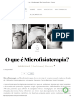 O Que é Microfisioterapia_
