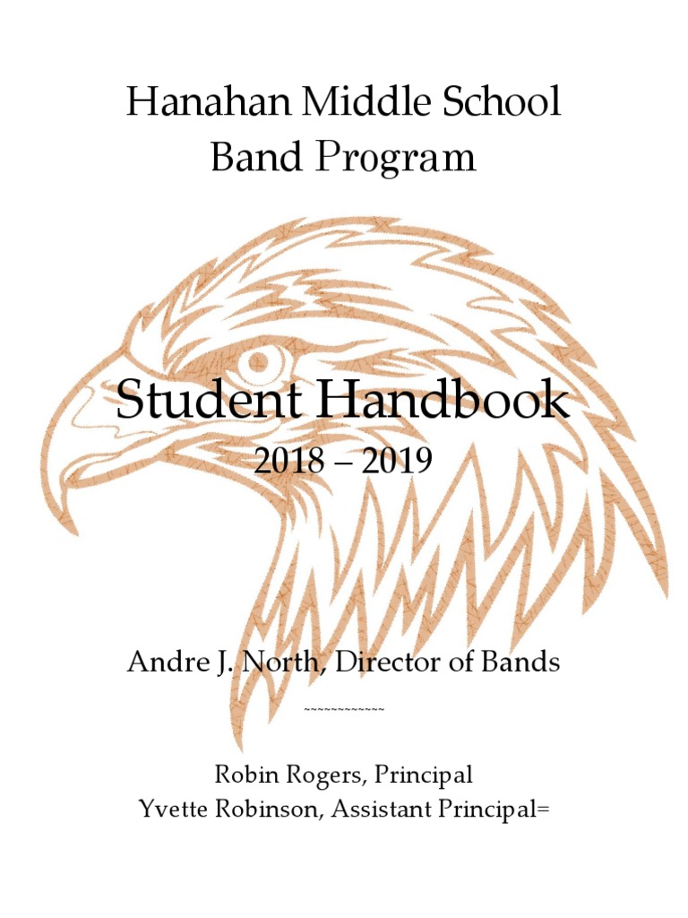 Student Handbook PDF Brass Instruments Leisure