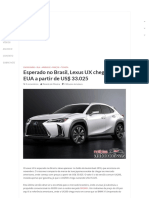 Esperado no Brasil Lexus UX chega aos EUA a partir.pdf