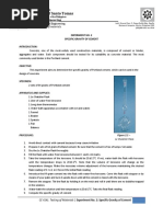 2 - Specific Gravity of Cement