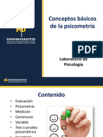 Conceptos Básicos de La Psicometría