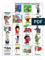 People From Different Countries Nationalities PDF