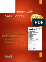 Collocations With MAKE and DO