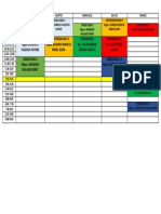 Horario Vi Ciclo-2018 II