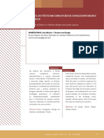 O Papel Do Têxtil Na Concepção de Espaços Interiores