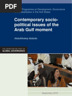 Download Dr Abdulkhaleq Abdulla Contemporary sociopolitical issues of the Arab Gulf moment by Sultan Sooud Al-Qassemi SN38873112 doc pdf