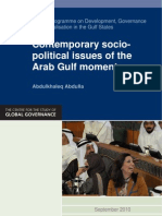 DR Abdulkhaleq Abdulla: Contemporary Sociopolitical Issues of The Arab Gulf Moment