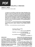 Download Knuth - 1974 - Structured Programming With Go to Statements by Franck Dernoncourt SN38873257 doc pdf
