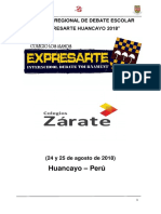 Manual de Debate Del Expresarte 2018