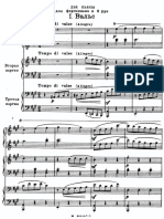 Rachmaninoff - Vals y Romanza para Piano a 6 Manos