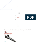 Tutoriam Model Lever Shaft