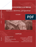 Pesquisa em Musica No Brasil Metodos Budaz PDF