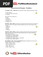 Fonética - Exercícios 