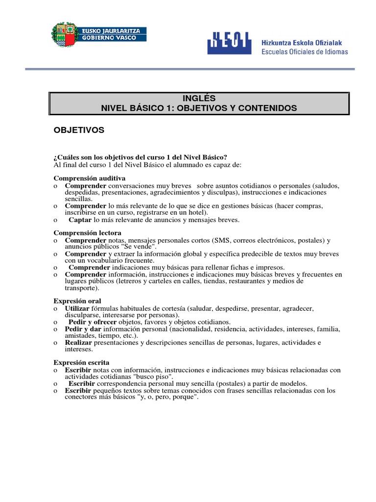 Curso de Ingles Basico-Jkma PDF | PDF | Ocio | Ortografía