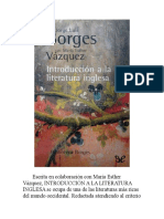 Introduccion A La Literatura in - Jorge Luis Borges