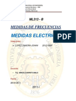 Informe de Medida de Frecuencias 2015 II