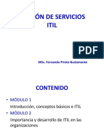 Modulo Gestioìn de Servicios Itil