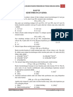 Bab VII Kesetimbangan Kimia PDF