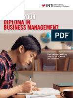 Pursue Your: Diploma in Business Management