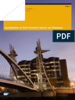 Installation of SAP Content Server DMS On Windows