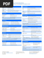 Linux Tutorial Cheat Sheet