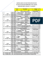 Contoh Jadwal Pts